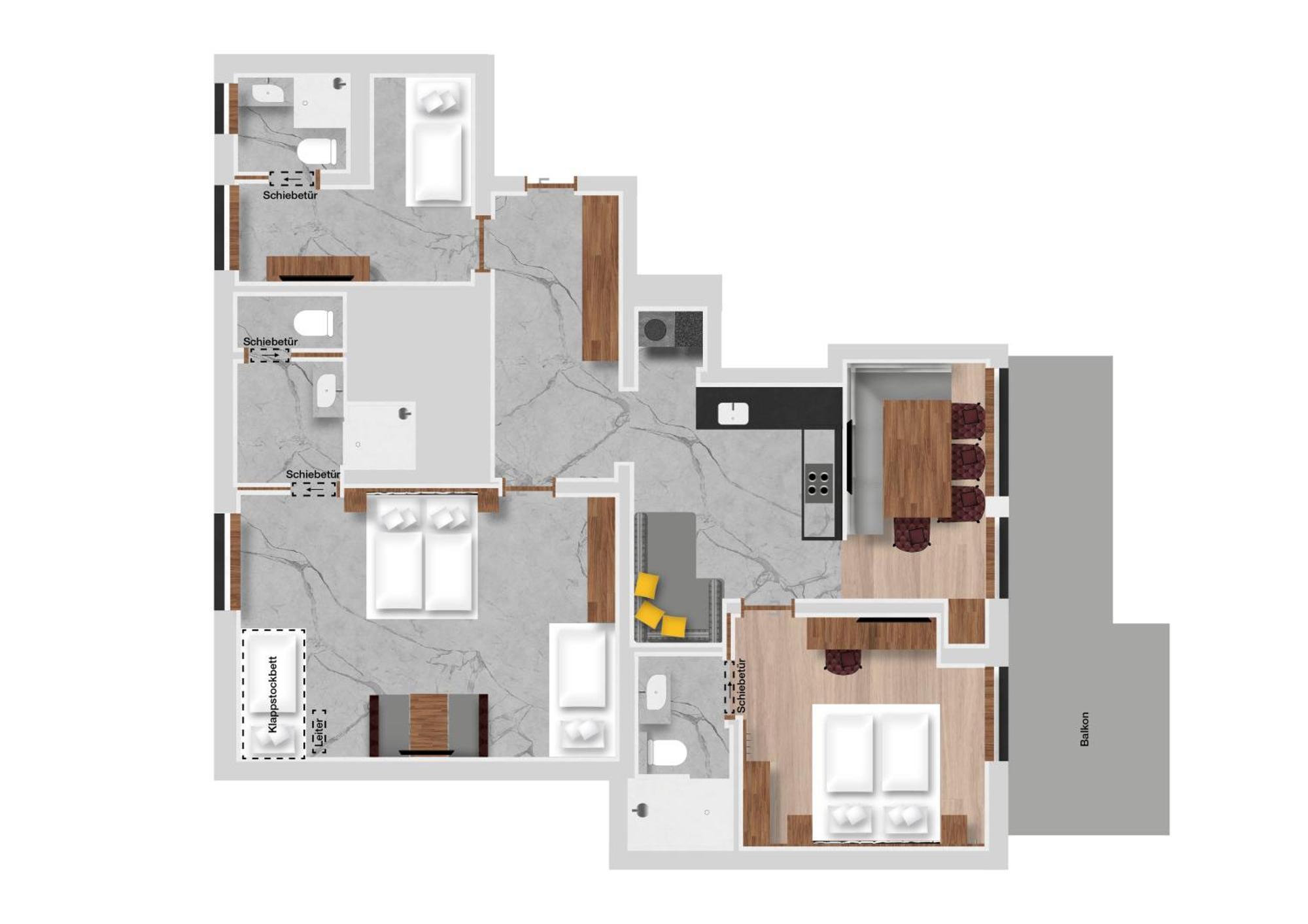 Hofgut Apartment & Lifestyle Resort واغراين الغرفة الصورة