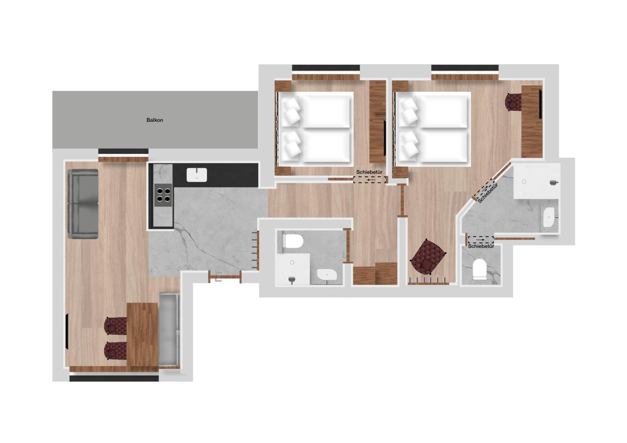 Hofgut Apartment & Lifestyle Resort واغراين الغرفة الصورة