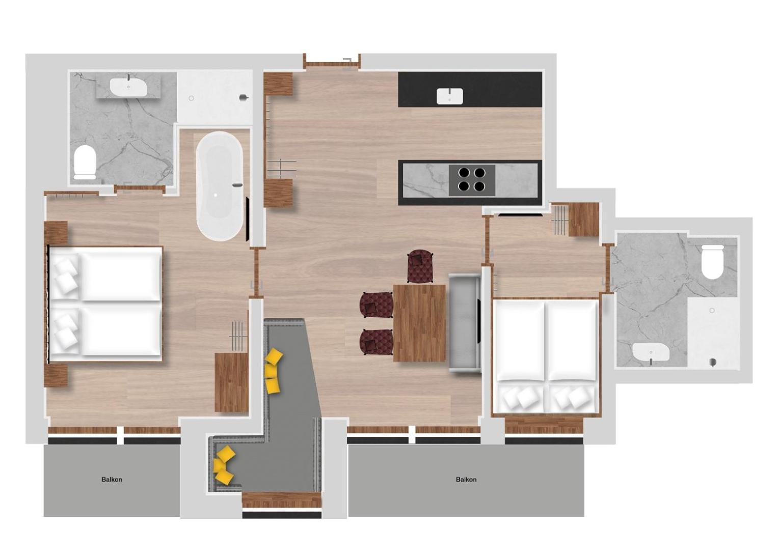Hofgut Apartment & Lifestyle Resort واغراين الغرفة الصورة