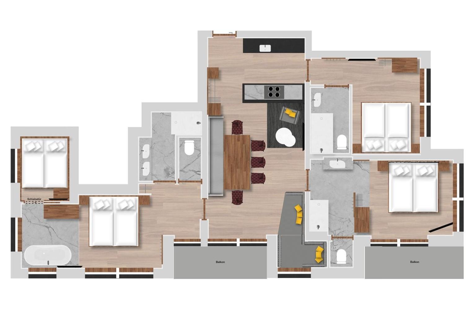 Hofgut Apartment & Lifestyle Resort واغراين الغرفة الصورة