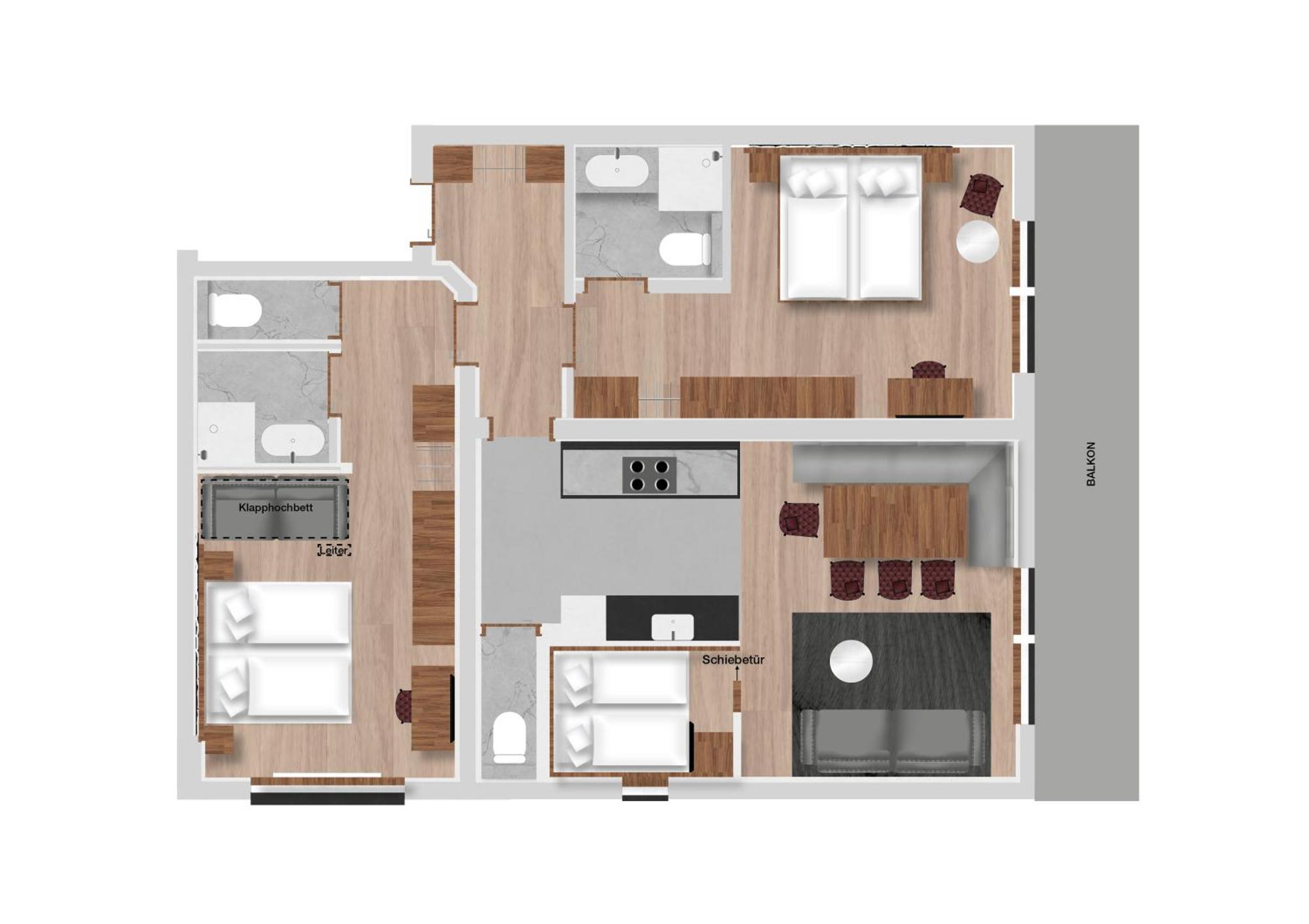 Hofgut Apartment & Lifestyle Resort واغراين الغرفة الصورة