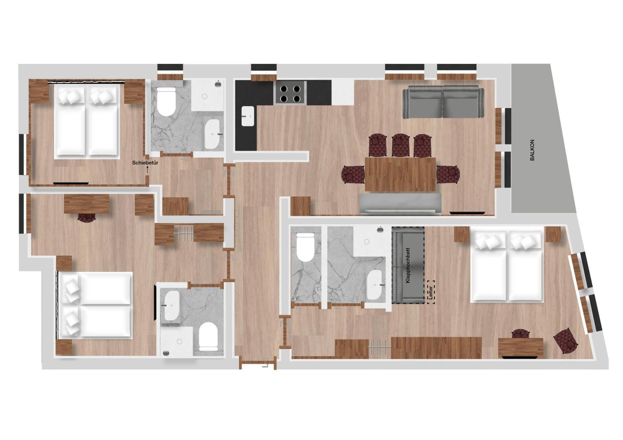 Hofgut Apartment & Lifestyle Resort واغراين الغرفة الصورة